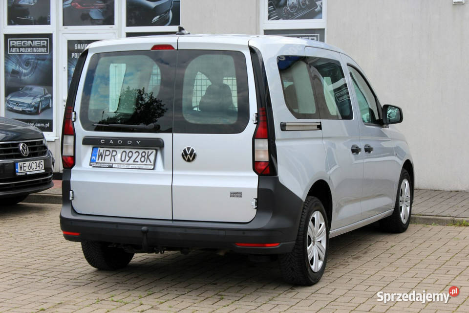 Volkswagen Caddy SalonPL FV23 Hak Lane Assist Sokołów