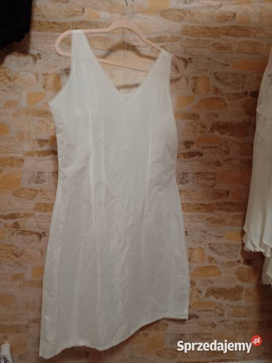 4244 XLXXL Biała halka pod sukienkę z Londynu Halki i koszulki małopolskie Kraków