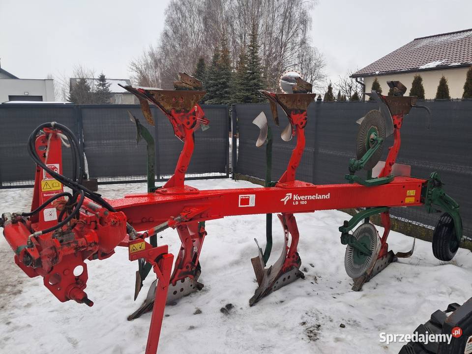 Pług kverneland LD 100 3 skibowy lubelskie Radzyń Podlaski sprzedam