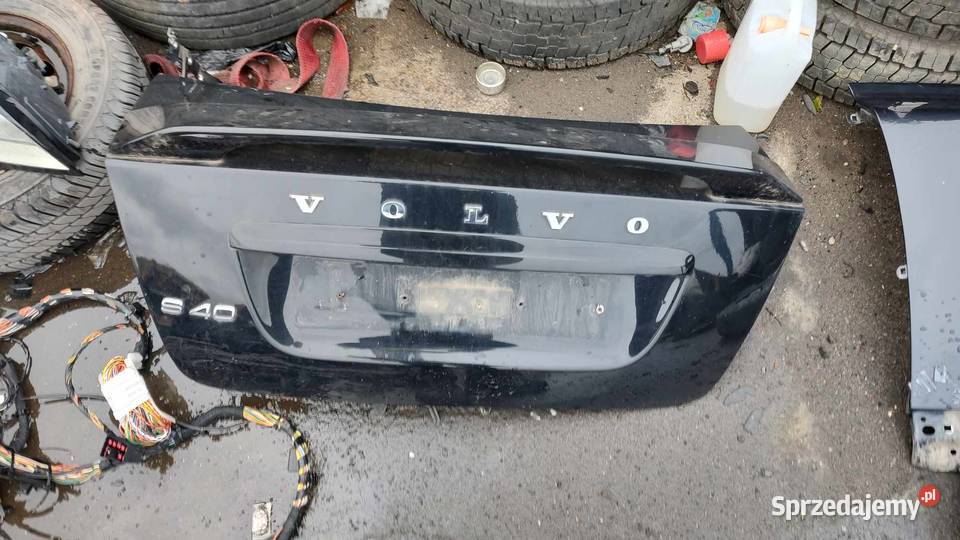 Klapa bagażnika kompletna s40 II lift 45246 osobowe Książ Wielkopolski