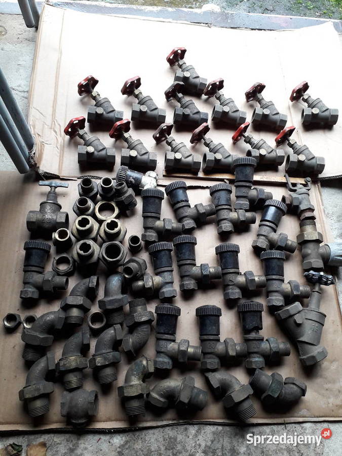 Zawór mosiężny zawory hydrauliczne mosiądz nypel Instalacje sprzedam