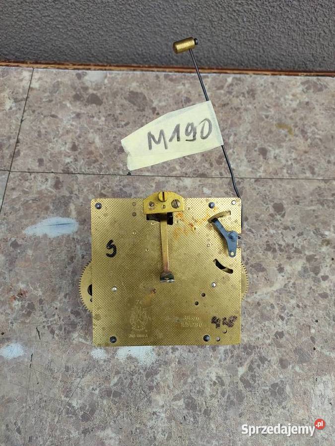 M190 Mechanizm starego zegara ściennego FHS pomorskie