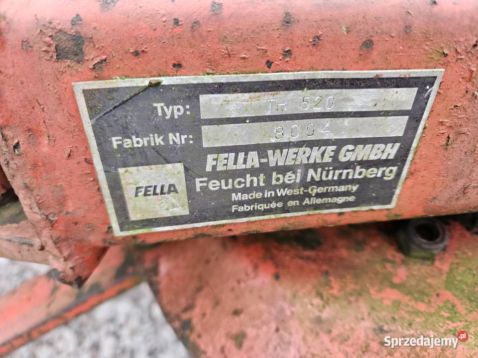 Przetrząsarka do Siana Fella TH520 Pająk Grójec