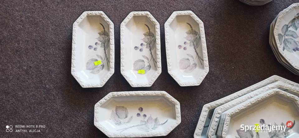 Talerzyk śniadanie Jeżyna Rosenthal Maria Gdańsk