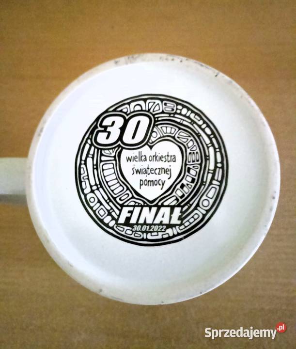 Kubek kolekcjonerski WOŚP 30 finał Tarnobrzeg