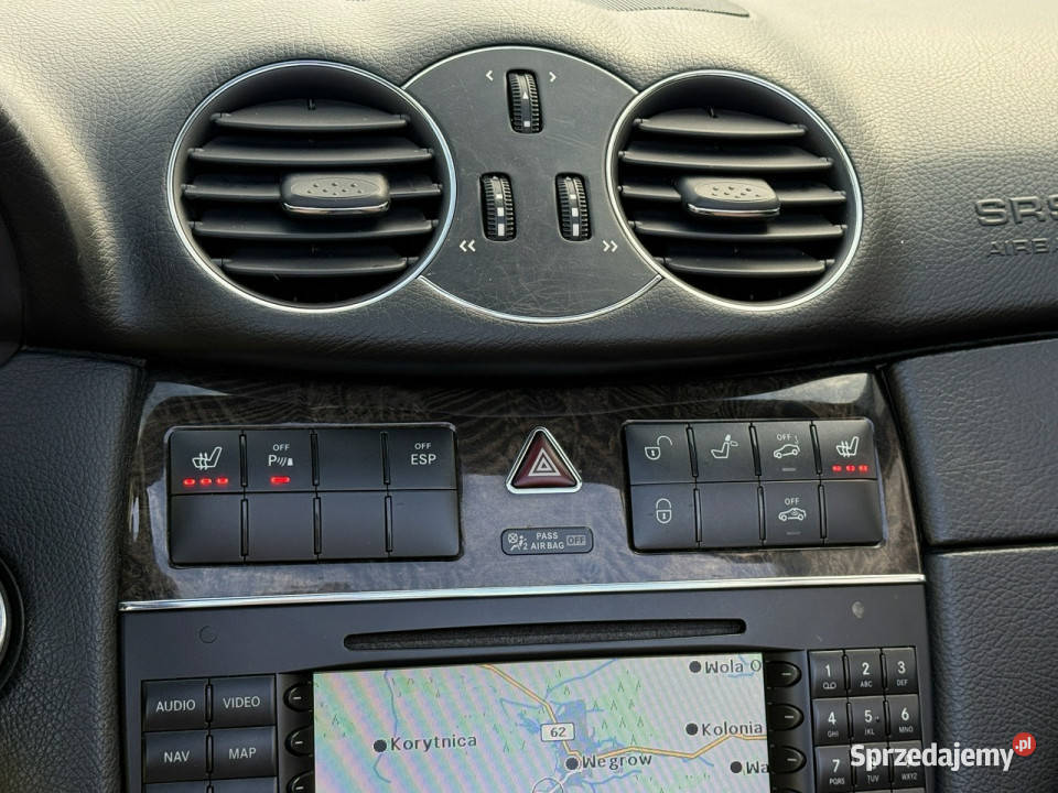 Mercedes CLK 350 35V6 272 wielofunkcyjna kierownica Mercedes-Benz Węgrów