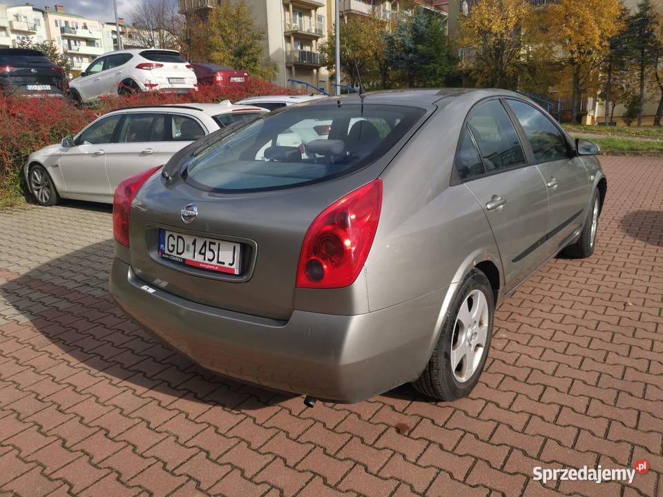 Nissan primera p12 lpg Gdańsk sprzedam