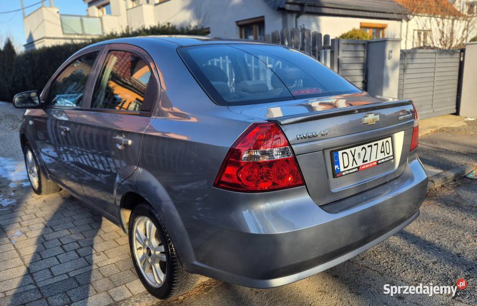 Chevrolet Aveo Zadbany Sedan 14 benzyna komputer pokładowy Świdnica