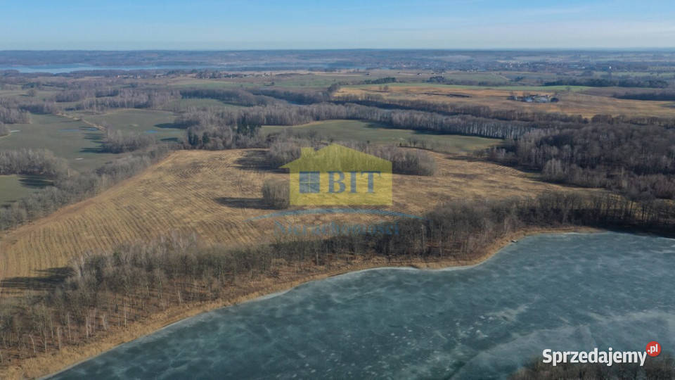 Działka 20ha z dostępem do Jeziora Kaleńskiego Żelisławie
