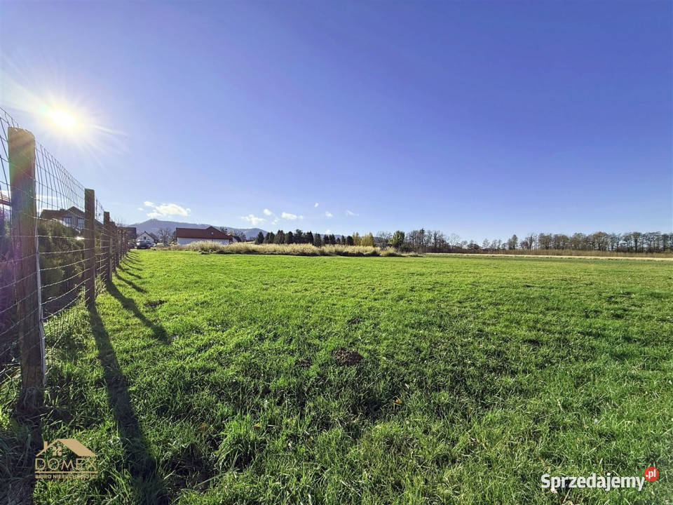 Ogłoszenie działka Jaworze 1057m2 budowlana