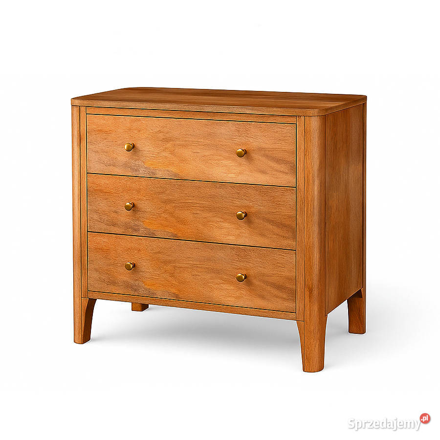 Drewniana szafka nocna MILANO z szufladami z Lublin