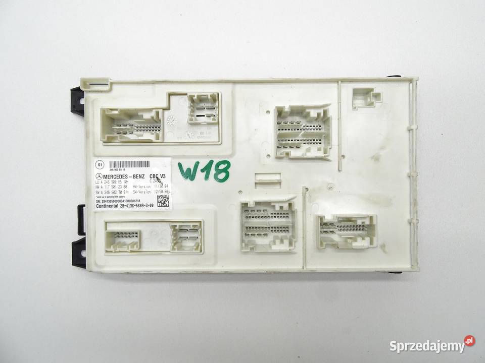 MODUŁ STEROWNIK KOMFORTU BCM A2469008510