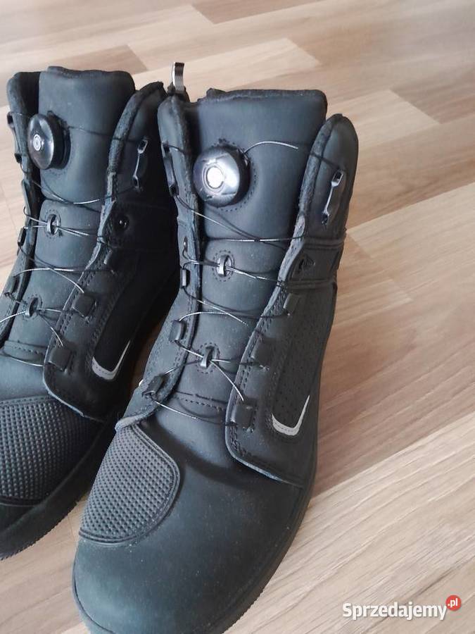 Buty motocyklowe czarne ochraniacze rozmiar 46 Części i akcesoria motocyklowe Zielona Góra
