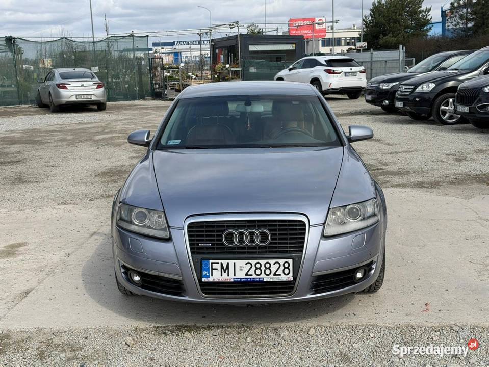 Audi A6 C6 30 Diesel Skóra Quattro Automat Navi Wrocław