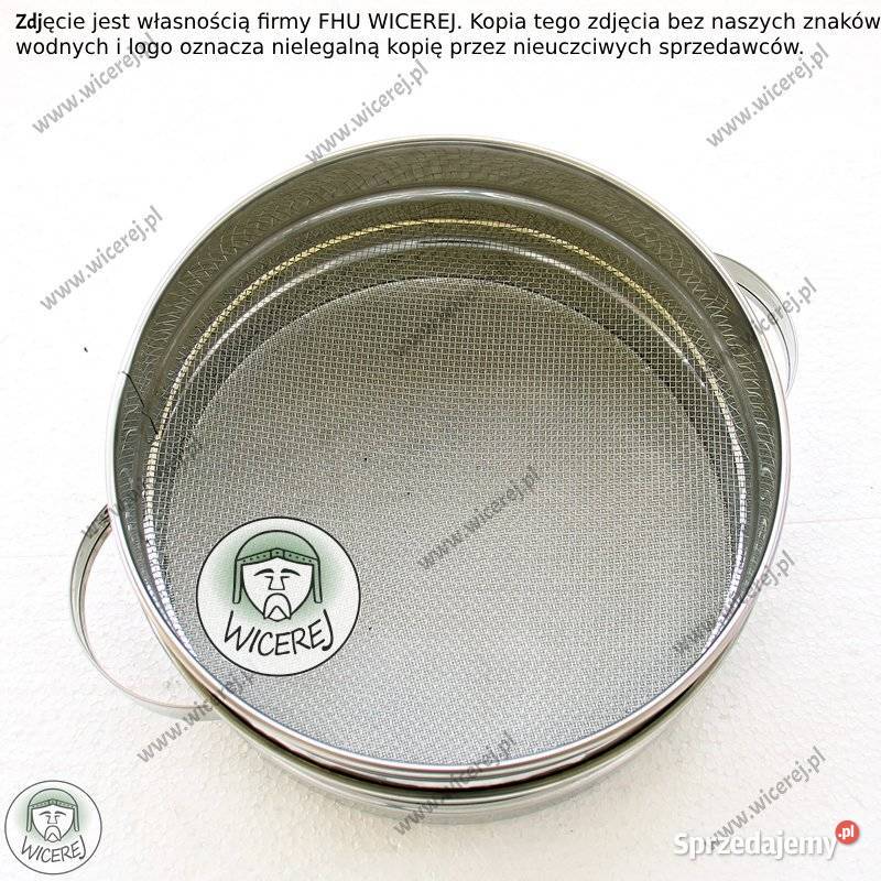 Sito do Miodu Premium śr 23 Podwójne Płaskie Pszczelarstwo Pszczelarstwo Jaśliska