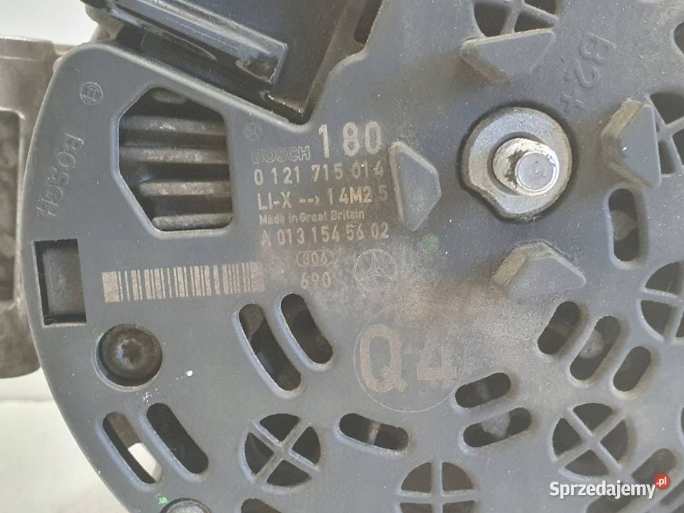 ALTERNATOR Mercedes SLK R171 30 V6 A0131545602 Chełm