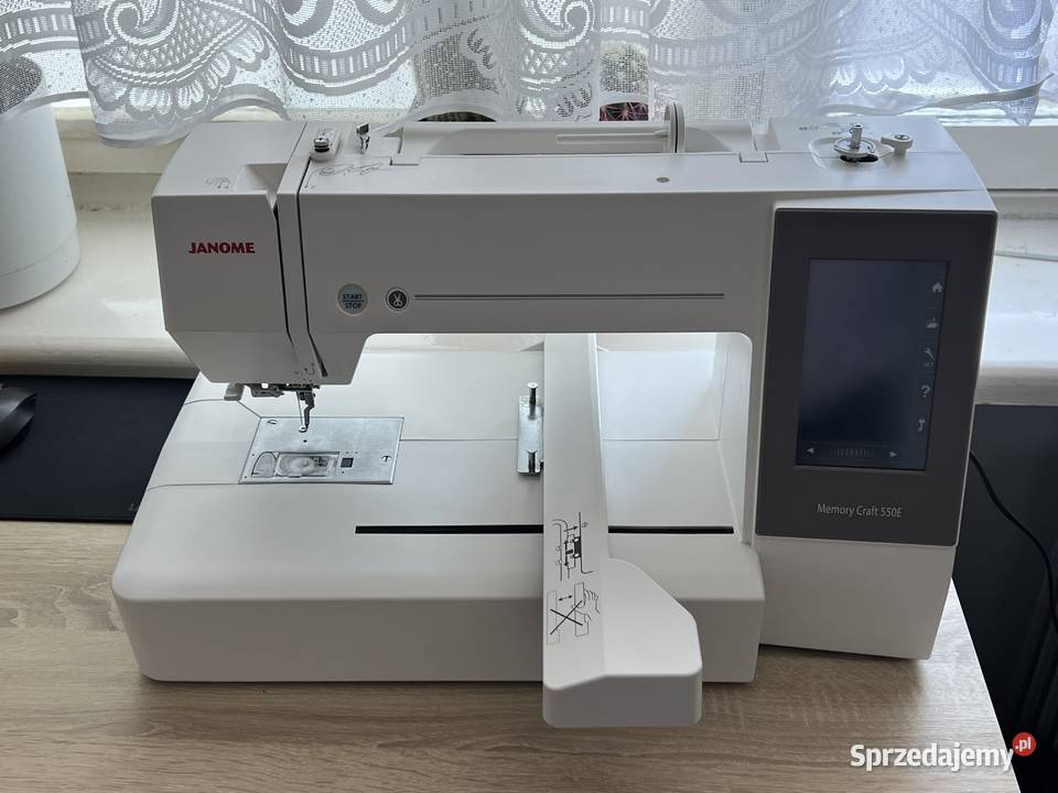 Hafciarka Janome MC 550E Full program Janome Szklarska Poręba