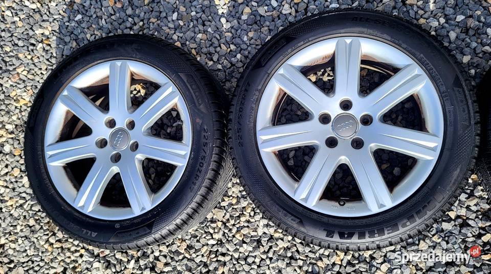 Alufelgi AUDI 17 5 x 112 NOWE OPONY 2255017 Kraków