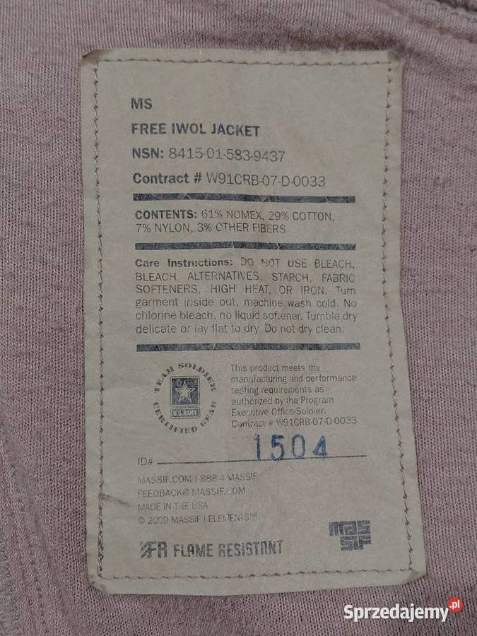 Kurtka MASSIF multicam Free IWOL medium short Wrocław sprzedam