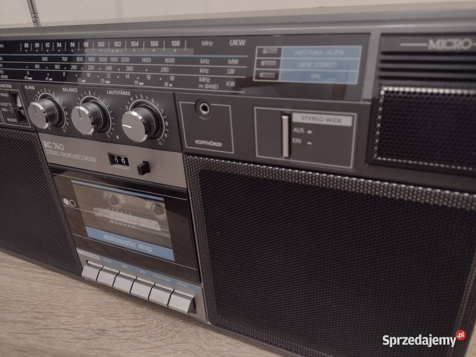 Radiomagnetofon Telefunken RC760 z Bluetooth TOP pomorskie Żukowo