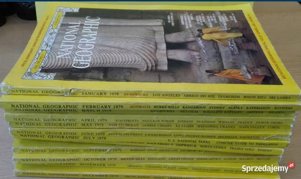 National Geographic June 1979 vol 155 no 6 Rok wydania 1979 sprzedam
