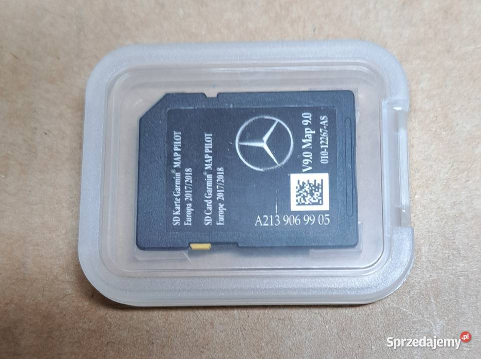 Karta SD nawigacji Garmin Mercedes W213
