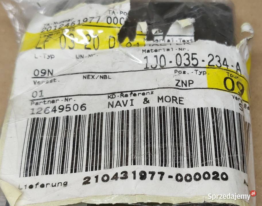 MOCOWANIA ZMIENIARKI CD VW AUDI SEAT SKODA Mielęcin