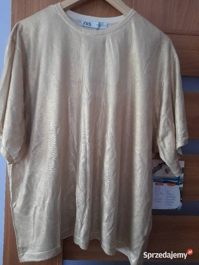 Bluzka Kolor złoty XXL