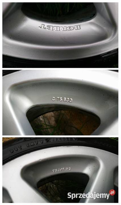 Felgi aluminiowe alufelgi Borbet 16 4x108 ET30 4 Mińsk Mazowiecki