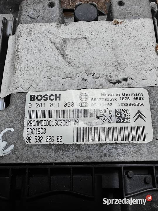 Sterownik silnika 0 281 011 090 lubelskie