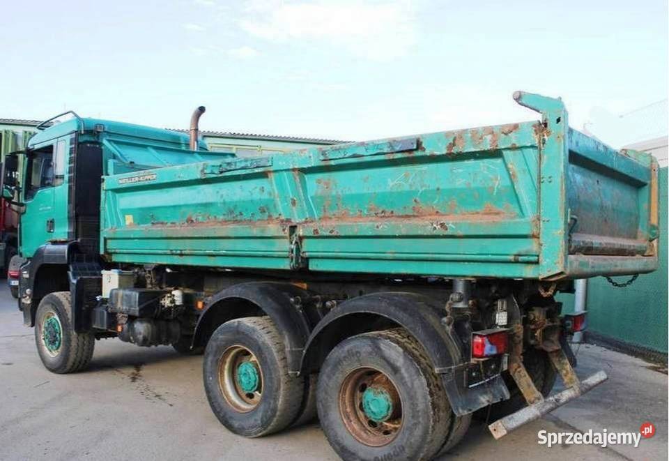 Man TGS 25480 bordmatic wywrotka 6x6 manualna