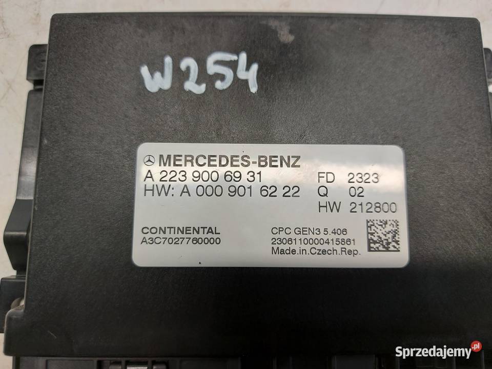 Mercedes W254 GLC 220d MODUŁ STEROWNIK SKRZYNI