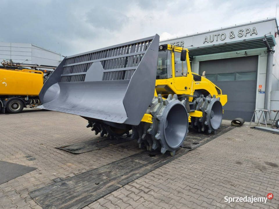 czołowa Bomag BC472 RB KOMPAKTOR ODPADÓW pełny VAT Łaziska Górne
