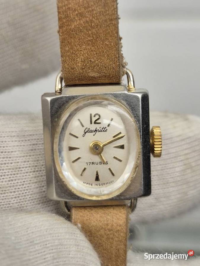 Zabytkowy damski zegarek Glashutte NRD Damskie Chorzów
