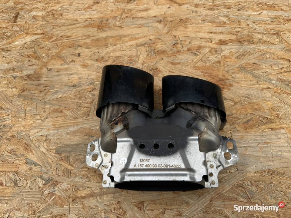 Końcówka wydechu prawa rh MercedesBenz gle w167 wielkopolskie Sieraków