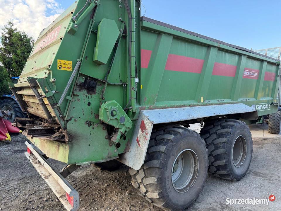 Rozrzutnik obornika wapna Bergmann TSW 6420 S Nowa Ruda