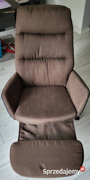 Fotel Rozkładany z Podnóżkiem ikea empik Puszczykowo