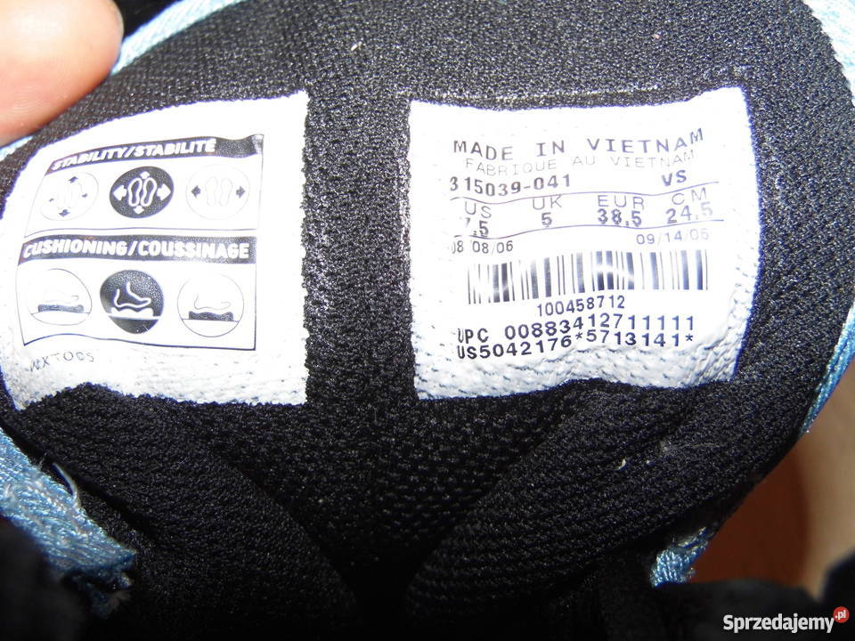 Buty Nike Air Skóra 385 Dł Wkł 255 Nowe podkarpackie