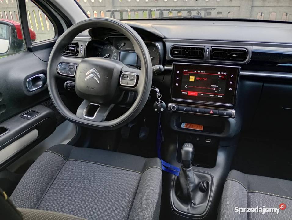 Citroen C3 2018r 70 przebieg wielofunkcyjna kierownica Szczerców