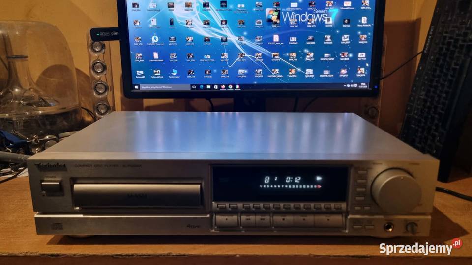 Odtwarzacz CD Technics SLPG520A JOG MASH Silver łódzkie Warta