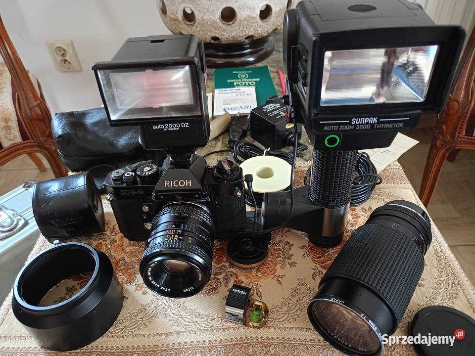 Zabytkowy Zestaw Fotograficzny Lustrzanka Japan Pozostałe Drawski Młyn