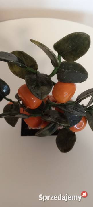 Sztuczne drzewo Feng Shui Jade rzeźbione drzewo Dom i Ogród Skawina