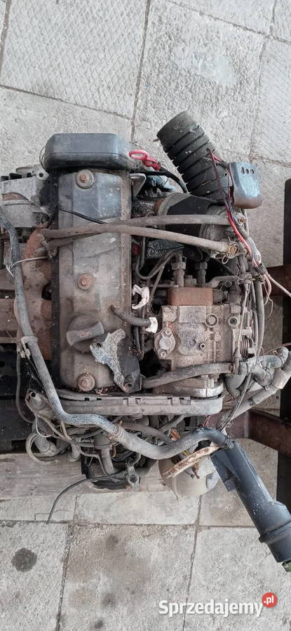 VW POLO II kompletny silnik 14 D diesel 1W osobowe Silniki i osprzęt Sieradz