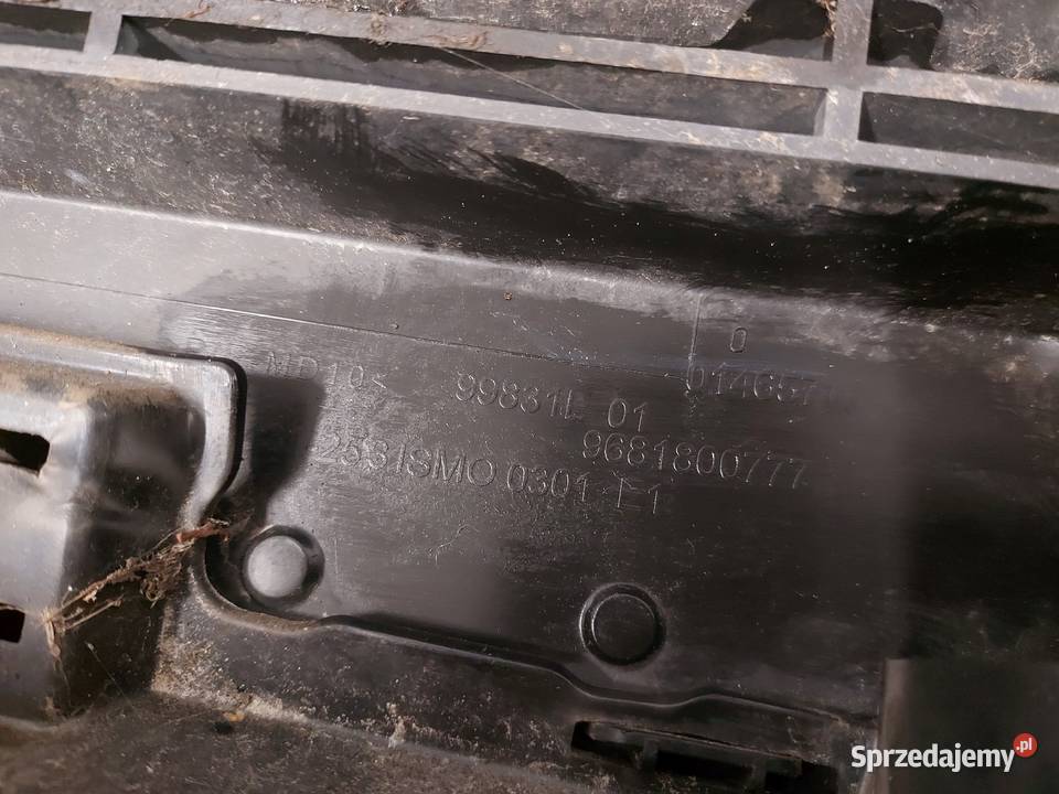 CITROEN C3 PICASSO 10r zderzak przód 9681800777 osobowe