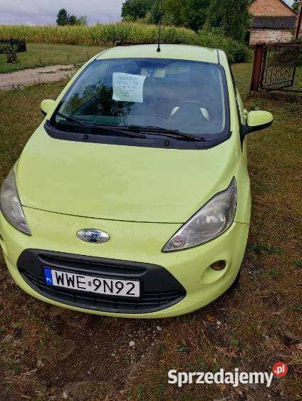 Ford KA II 12 benzyna 69 2009r 126000km Węgrów sprzedam