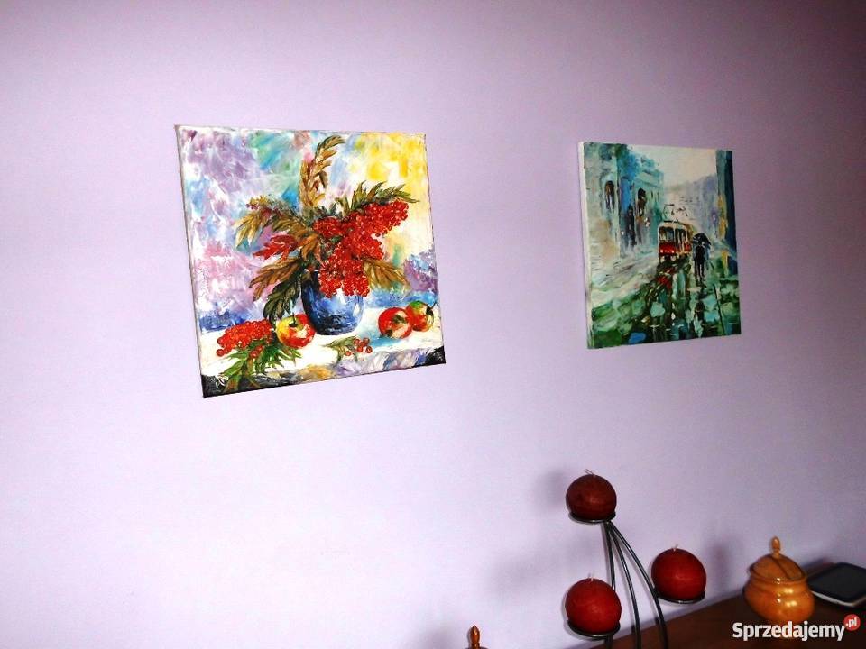 Obraz olejny ręcznie malowani na półtnie mazowieckie Warszawa