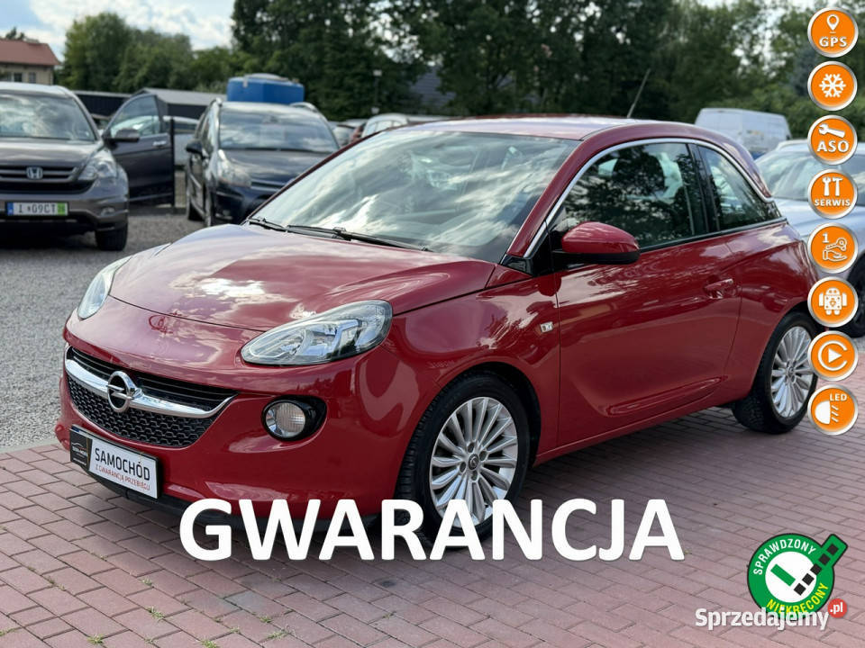 Opel Adam Gwarancja Serwisowany Poł Skóry serwisowany w ASO mazowieckie Sade Budy
