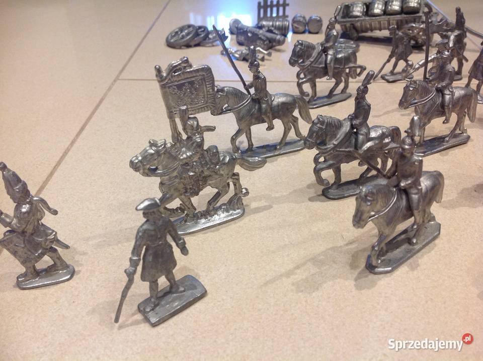 Zestaw Żołnierzyków Cynowych Żołnierzyki Cynowe Pozostałe Nowa Sól sprzedam