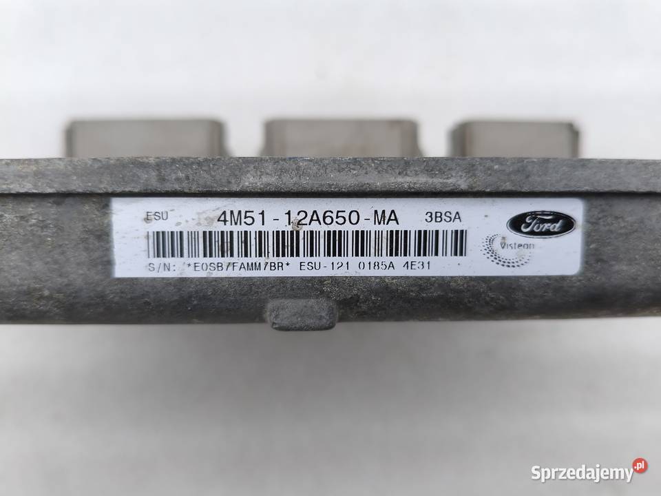 Sterownik Silnika Ford C MK1 18 16v 4M5112A650MA mazowieckie Wyszków