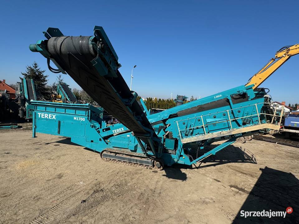 Terex M1700 Powerscreen Mobilny przesiewacz na Kołodziejewo